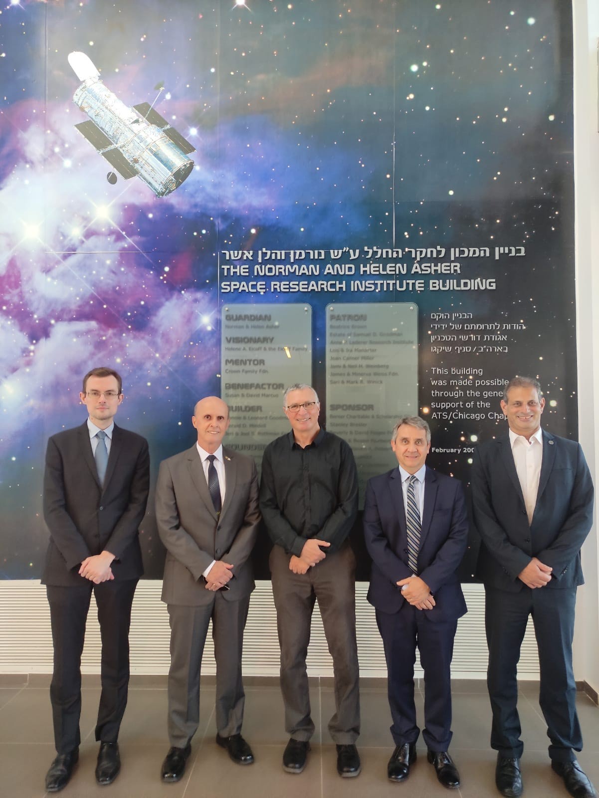 Picture of A visit from the Technological Institute of Aeronautics (ITA), Brazil